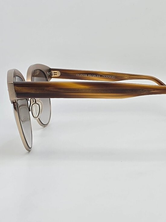 Oliver Peoples OV1167-S 5223/6U Shaelie Brushed Gold Frame Gold Lens Sunglasses main image 10